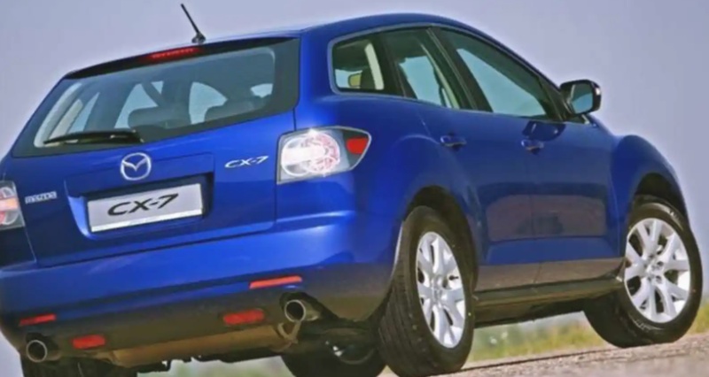 Стекло двери от Mazda CX 7